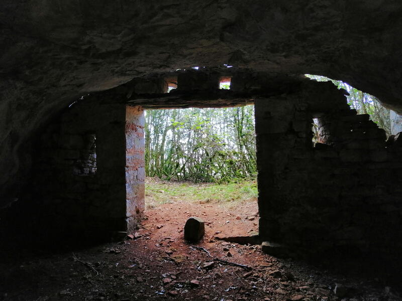 L'entrée principale côté verso